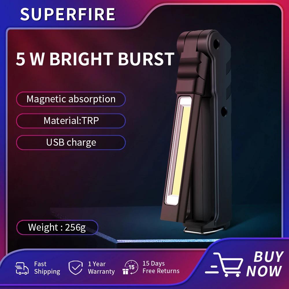 SUPERFIRE G15/S LED COB ۾, ޴ , ׳ƽ USB  ٱ ̽  ڵ 